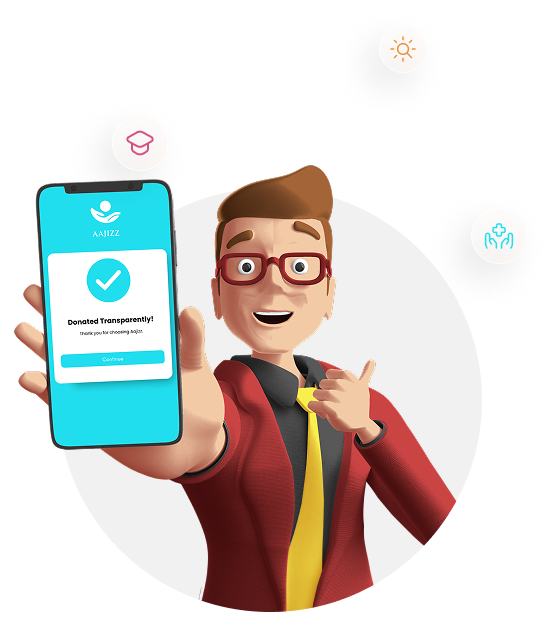 Aajizz donation platform